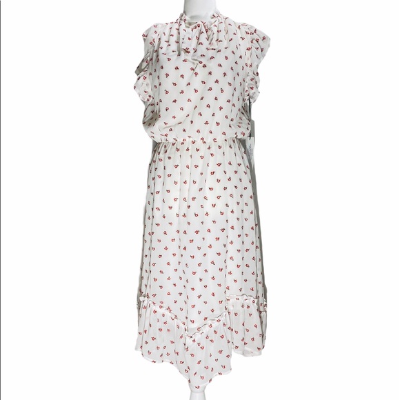 Gorgeous White Floral Dress**Small - Picture 7 of 15
